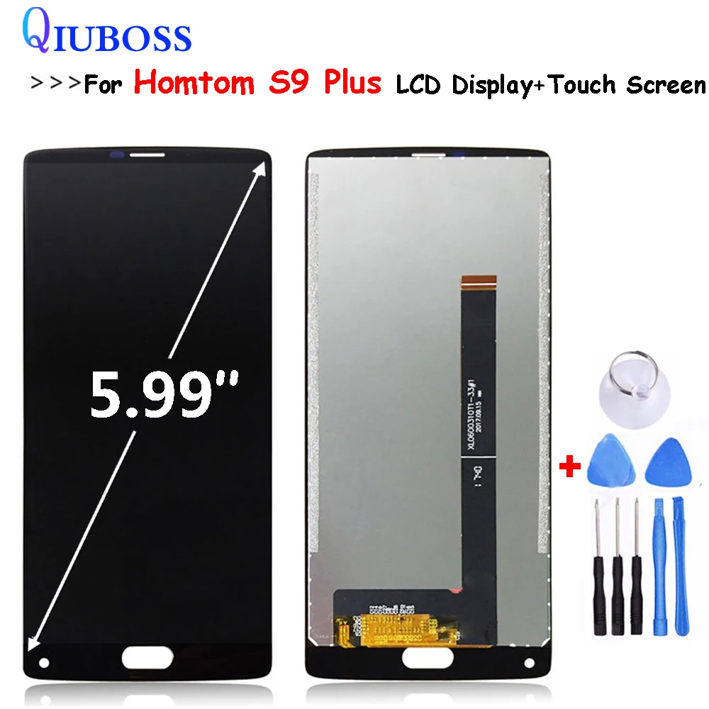Для Homtom S9 PLUS ЖК дисплей и сенсорный экран 5 99 дюйма запасные части для аксессуар
