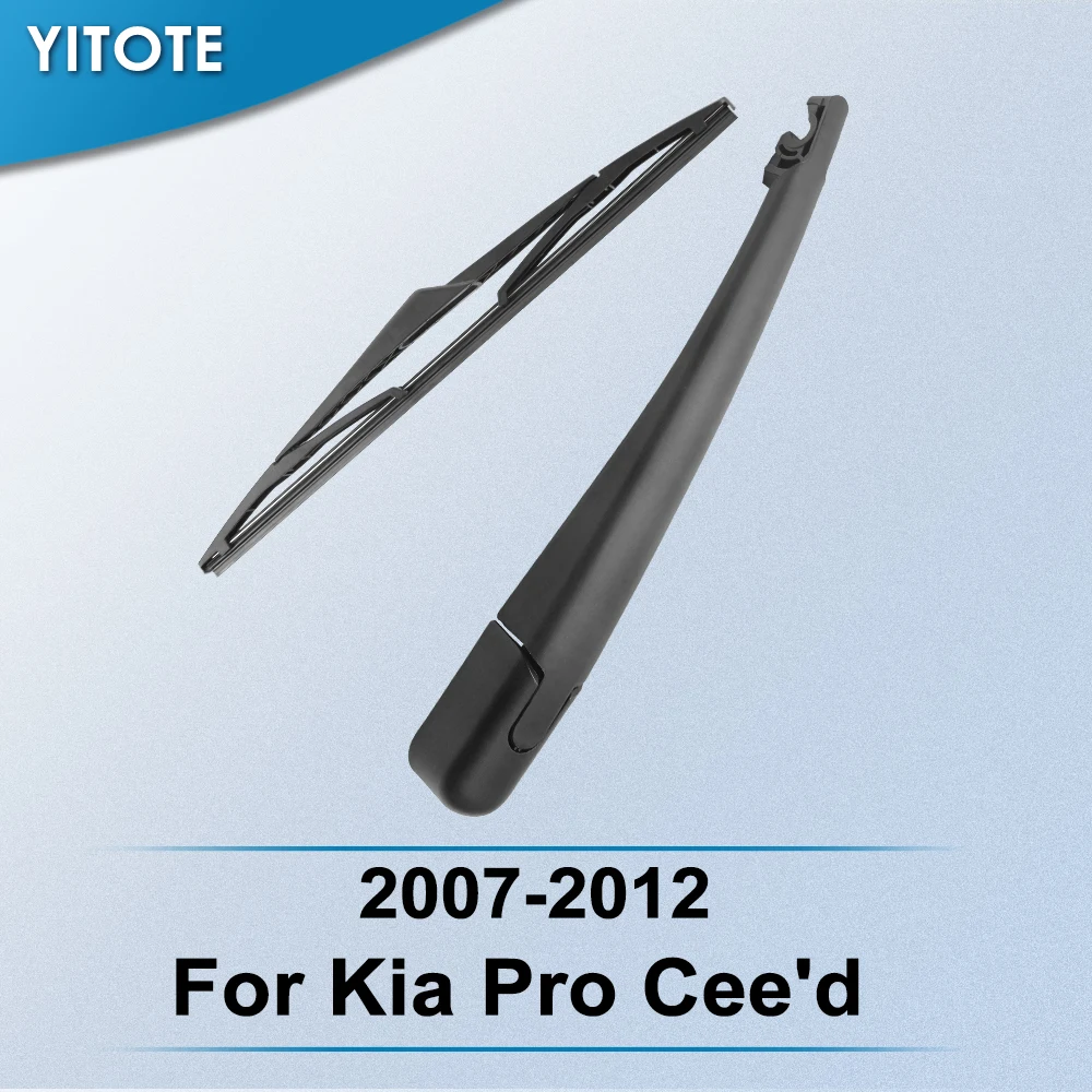YITOTE Rear Wiper & Arm for Kia Pro Cee'd 2007 2008 2009 2010 2011 2012