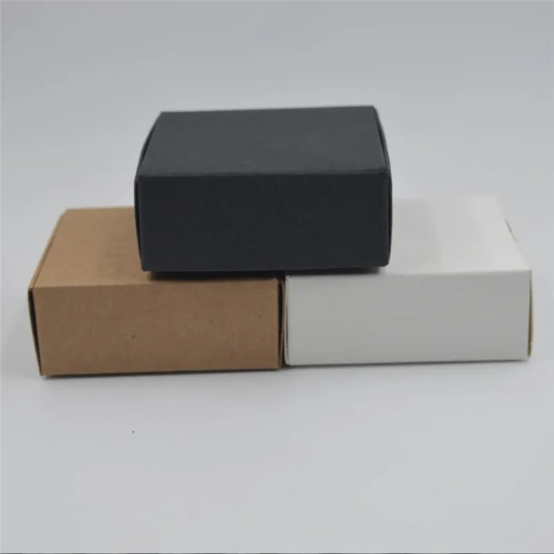 

10pcs High Quality Natural Kraft Paper soap box,white Party Gift Packing Box,Cookie/Candy/Nuts Box/DIY Packing cardboard Box
