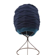 Настоящие новые зимние шапочки для взрослых мальчиков, вязаные мужские брендовые теплые шапочки, мужские шапочки Skullies Bone Peas, набор головок Gorro