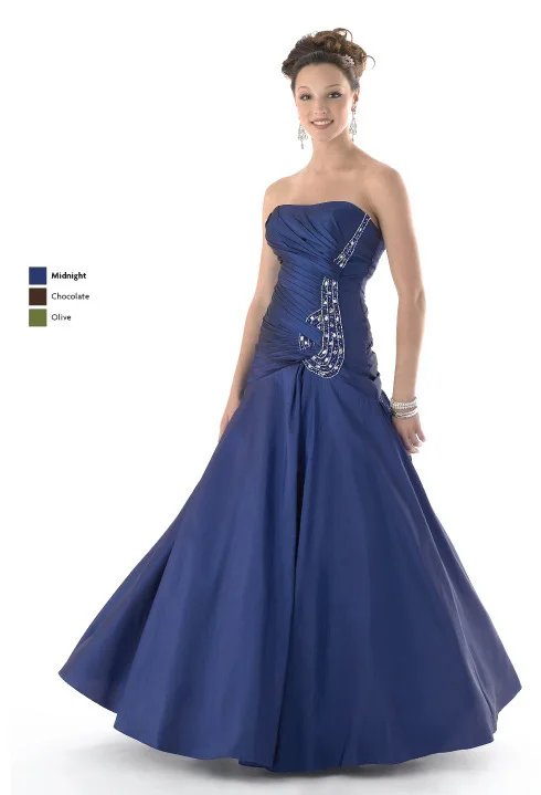 

free shipping Cheap robe de soiree 2014 new fashion vestido de festa longo beaded taffeta party gown long elegant prom dresses