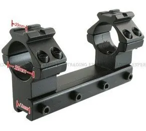 

25mm double ring scope mount 4 dovetail 11mm rail