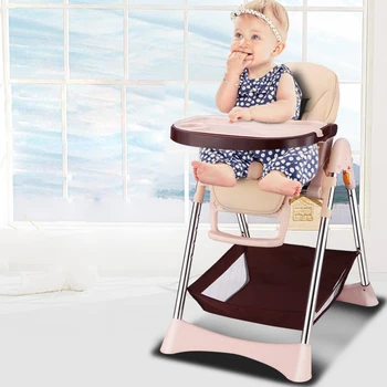 

EN14988 PP+PU Cushion Plastic Material high chair,kids child dining chair,Metal Material and Chair Type baby high chairs