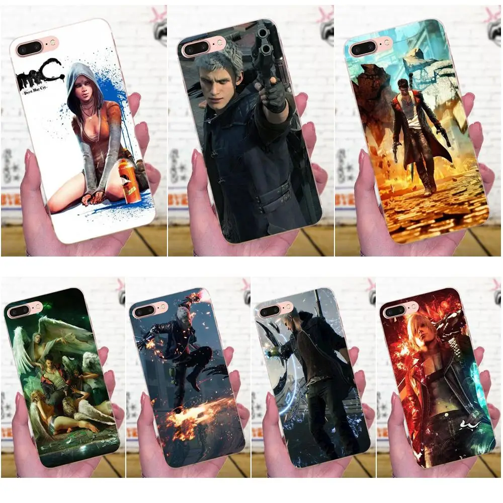 

Cell Case Devil May Cry For Xiaomi Redmi Note 2 3 3S 4 4A 4X 5 5A 6 6A Pro Plus