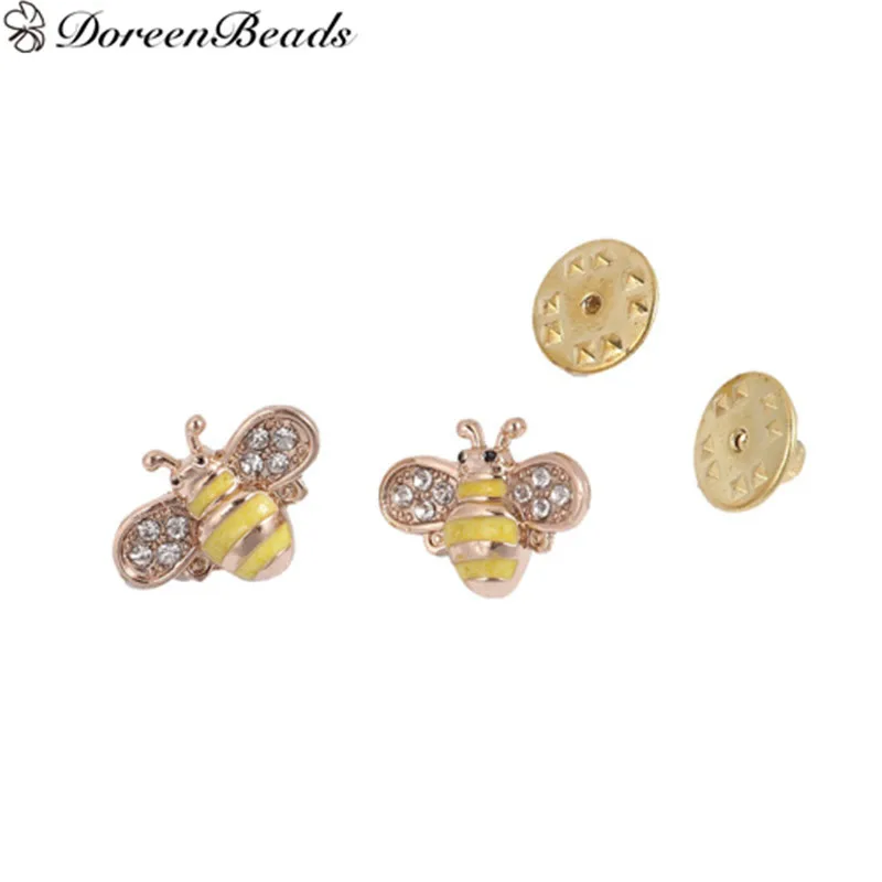 Значки в форме насекомых DoreenBeads для мужчин женщин детей модная брошка на заколках