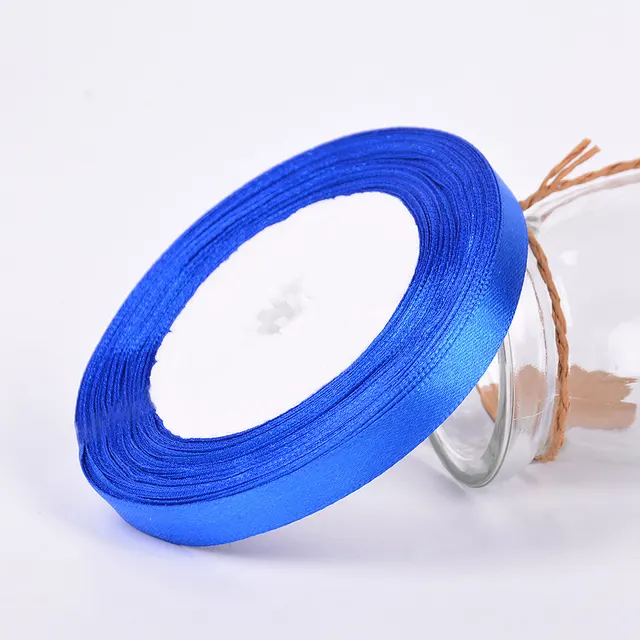 25Yards/Roll Grosgrain Satin Ribbons for Wedding Christmas Party Decorations DIY Bow Craft Ribbons Card Gifts Wrapping Supplies 8