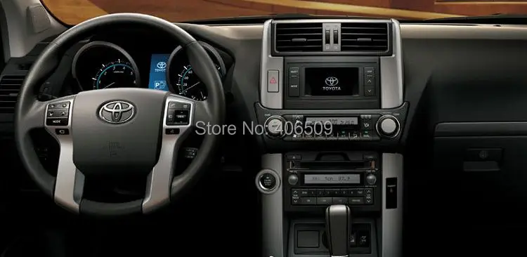 Perfect 8" Car DVD Player for Toyota Prado 150 Series TX TXL 2010 2011 2012 2013 with GPS Navigation Radio BT USB SD AUX Stereo Audio 8