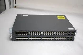 

WS-C3560V2-48PS-S 48 port 100M 2 layer POE switch Support POE surveillance camera power supply