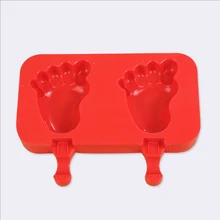 1 шт. силиконовая форма 2 Форма для шоколада diy Мороженое палочка от мороженого