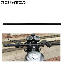 Мотоцикл 22 мм прямой трекер Руль управления для мотоциклов перетащите универсальная защита Harley вертолет крейсер поплавок велосипед Suzuki Honda