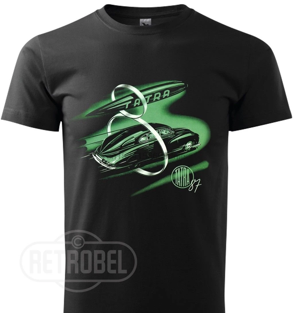 

TATRA 87 auto streamlined car Mens Short Sleeve T-Shirt Black