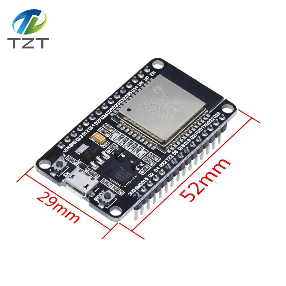 ESP-32S ESP-WROOM-32 ESP32 ESP-32 Bluetooth и wifi двухъядерный процессор с низким энергопотреблением MCU ESP-32 - Цвет: ESP-32S module