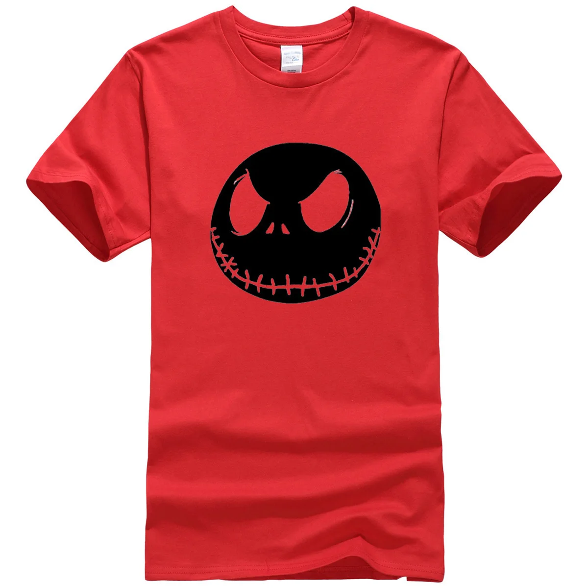

Lasting Charm men's Sports T-shirts Jack Skellington Evil Face character pattern Sports T-shirt rock chick Sports t shirt