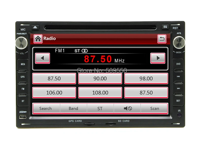 Top 2din 7"screen VW RCD 200 Car DVD with GPS Navigation for VW OLD JETTA PASSAT B5 /GOLF4 /POLO / Caddy/ Sharan Transporter T5 5
