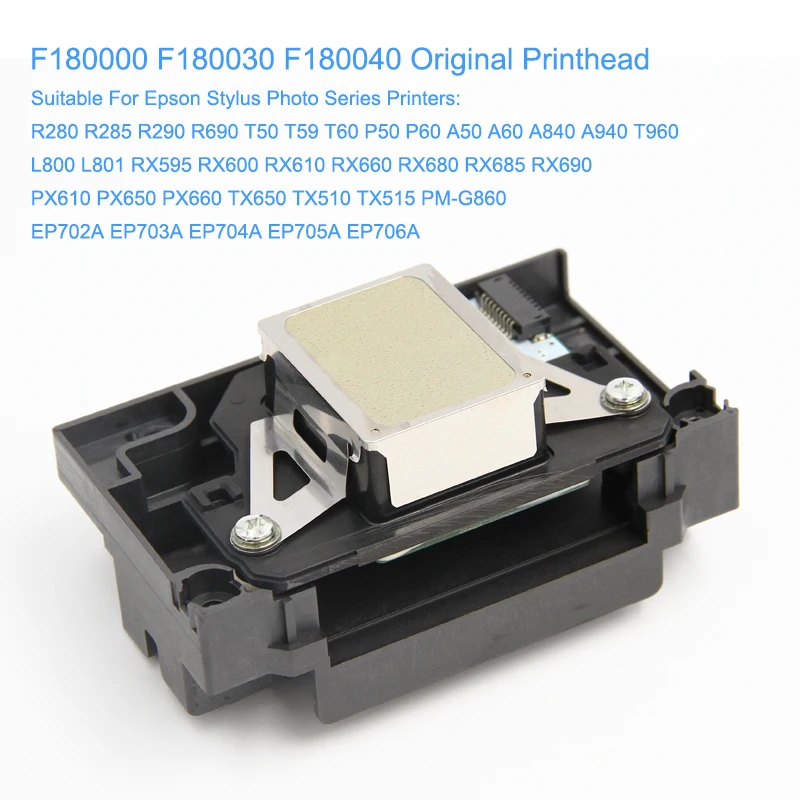 F180000 печатающая головка Печатающая головка для Epson Stylus Photo R280 R285 R290 R690 T50 T59 T60 P50 P60 L800 L801 RX690 TX650 печатающей головки