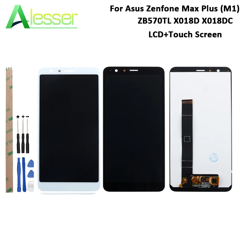 Alesser для Asus Zenfone Max Plus M1 ZB570TL X018D X018DC ЖК дисплей и сенсорный экран 5 7