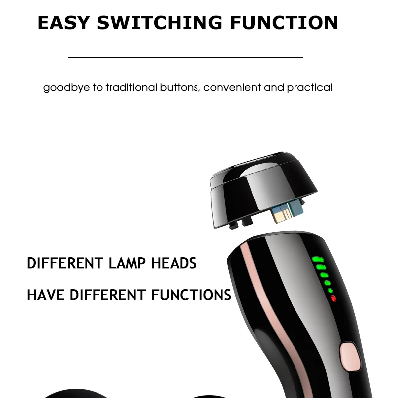 Новейший IPL эпилятор 2в1, постоянное лазерное удаление волос, ЖК-дисплей, 550000 импульсов, лазерный триммер для бикини, фотоэпилятор