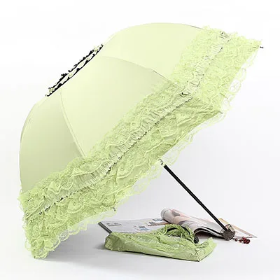 Simanfei Новое поступление кружевной зонтик от дождя женский модный арочный зонтик принцессы женский зонтик креативный подарок зонтик - Цвет: 6