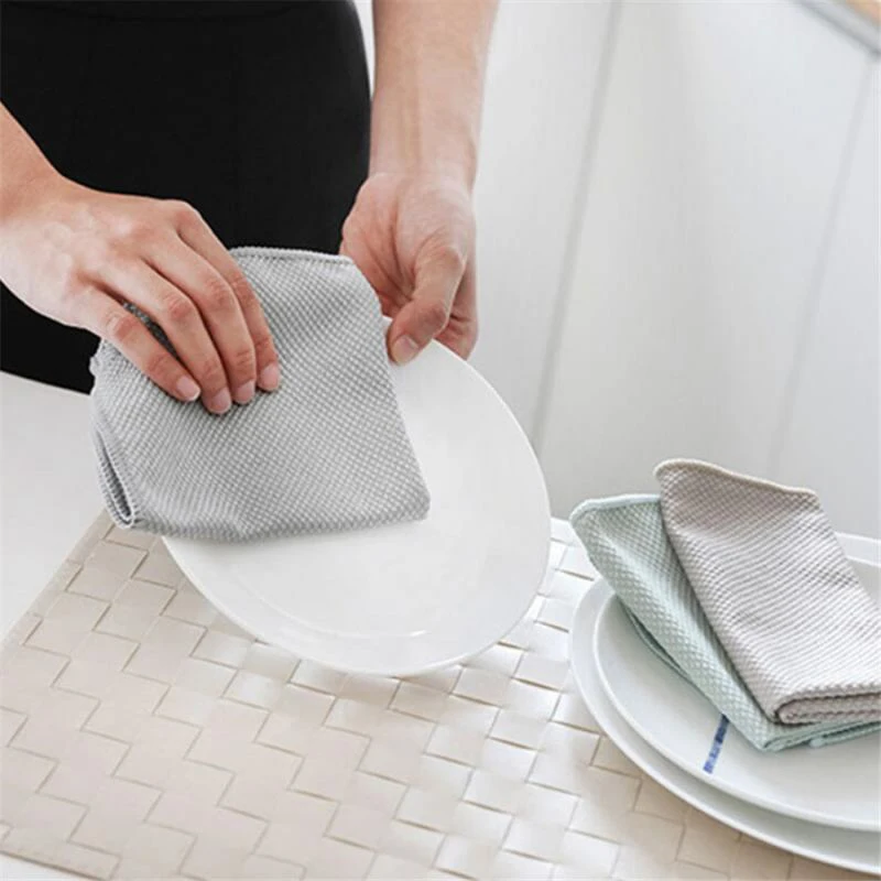3pcs Household Cleaning Cloth Super Absorbent Towels Kitchen Cleaning Glass Multifunction Towel For Car Bowl Rag Kitchen 3pcs Household Cleaning Cloth Super Absorbent Towels Kitchen Cleaning Glass Multifunction Towel For Car Bowl Rag Kitchen