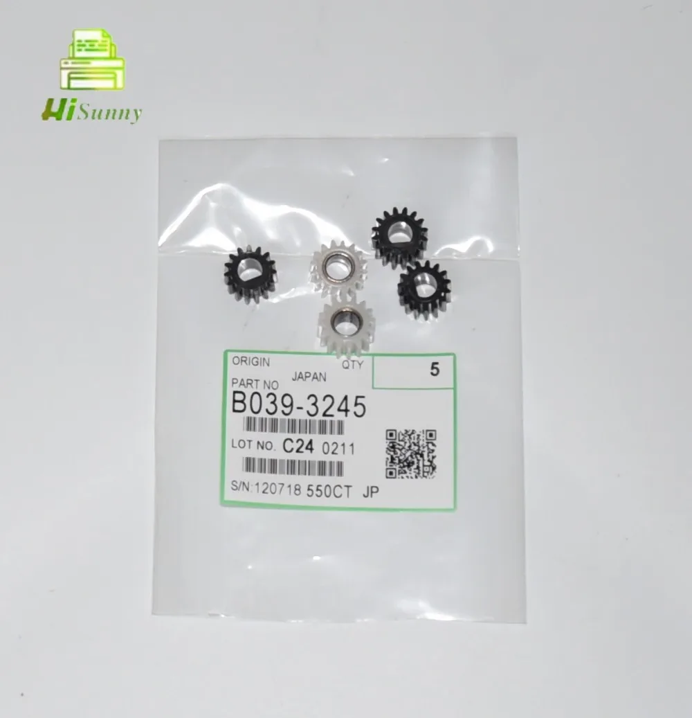 

10set B039-3245 B039-3062 B039-3060 for Ricoh Aficio 2018 3025 3030 1015 1018 MP1600 MP2510 MP3010 Developer Gear Kit Set