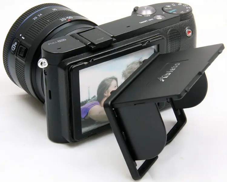 Всплывающее окно тенты ЖК капюшон для Защитная пленка для экрана цифровой камеры canon PowerShot A3400/A3500/A4000/SX240 цифровой фотоаппарат