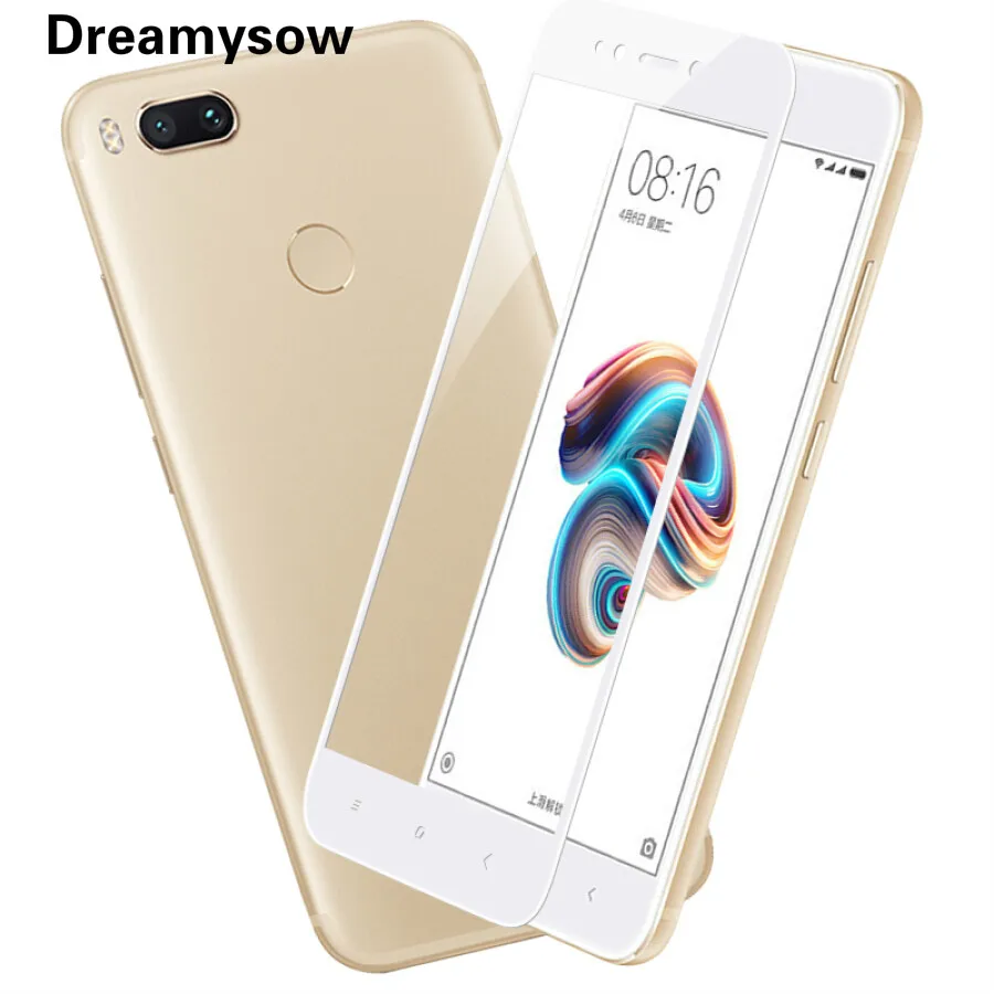 Полное покрытие закаленное стекло для Xiaomi Redmi 5 5A 5Plus 4 4A 4Pro Prime Note 4X Pro цветная