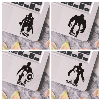 

Avengers Iron Man Captain America 2pcs Laptop Car Wall Vinyl Decal Sticker Art Decor Switch Sticker Refrigerator Sticker C161