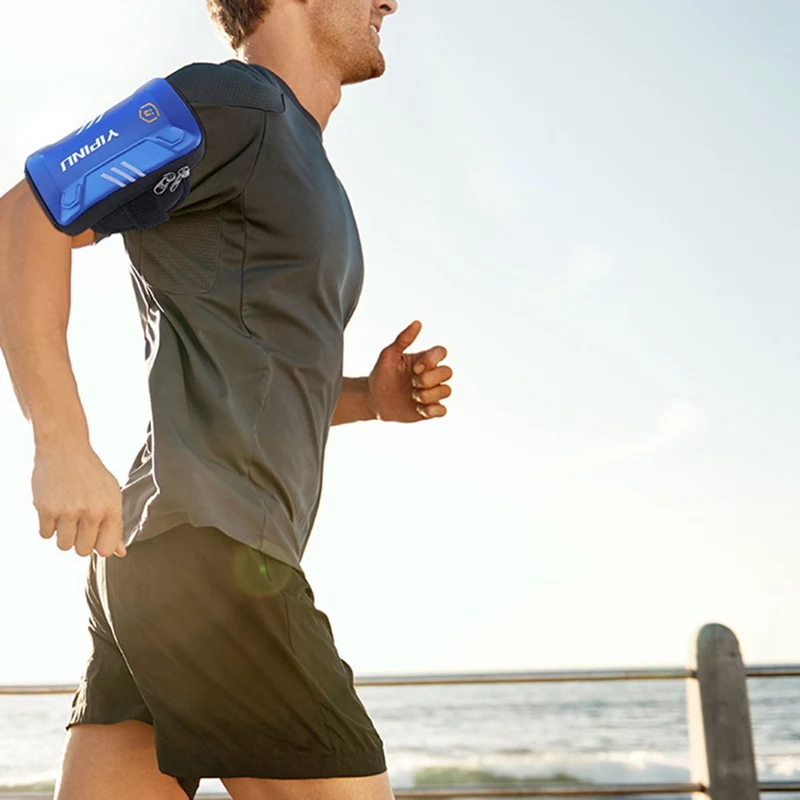 1 PC Running Bag Waterproof Fitness Small Wallet Jogging Phone Holder Purse Armband Gym Arm Bag Sports Accessories 