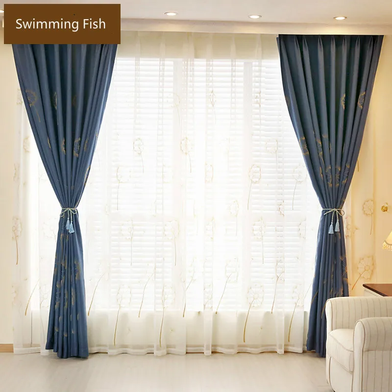 

Newest Customized Blackout Curtain ,Tulle Order Seperately,Hooking Top
