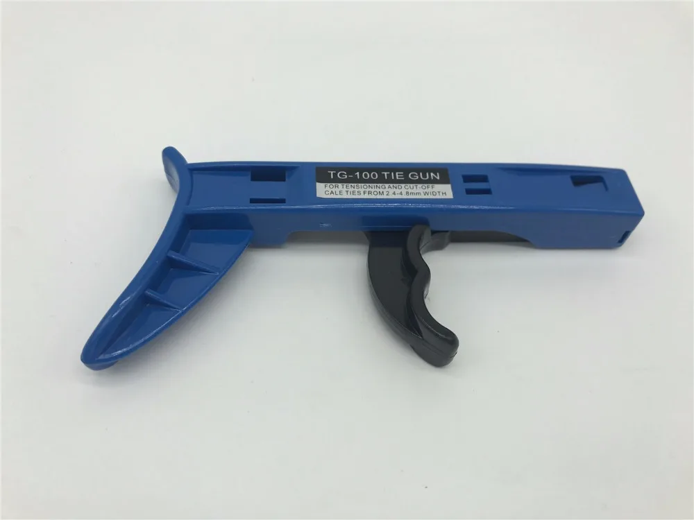 

TG-100 Nylon Cable Ties Fastening Gun For width 2.4-4.8mm Cable And Wire Tool