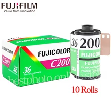 10 рулонов/лот Fujifilm Fuji color C200 цветная 35 мм пленка 36 экспозиция для камеры формата 135 Lomo Holga 135 BC Lomo камера посвященная