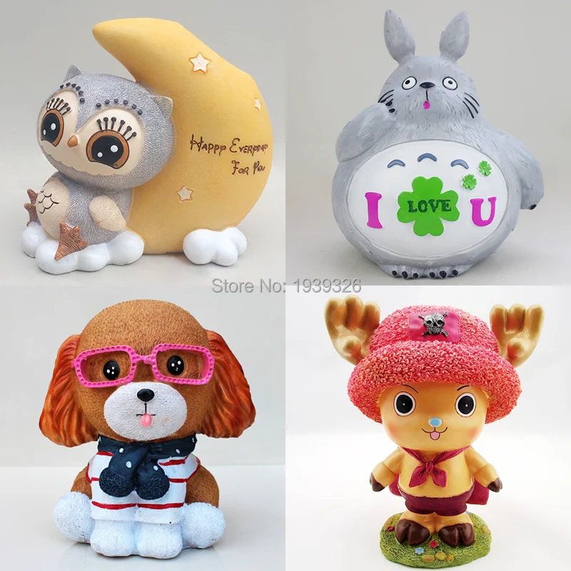 

3d Anime silicone mold for plaster figurine crafts pottery clay decorating tools gypsum model toys DIY Plaster dolls mould