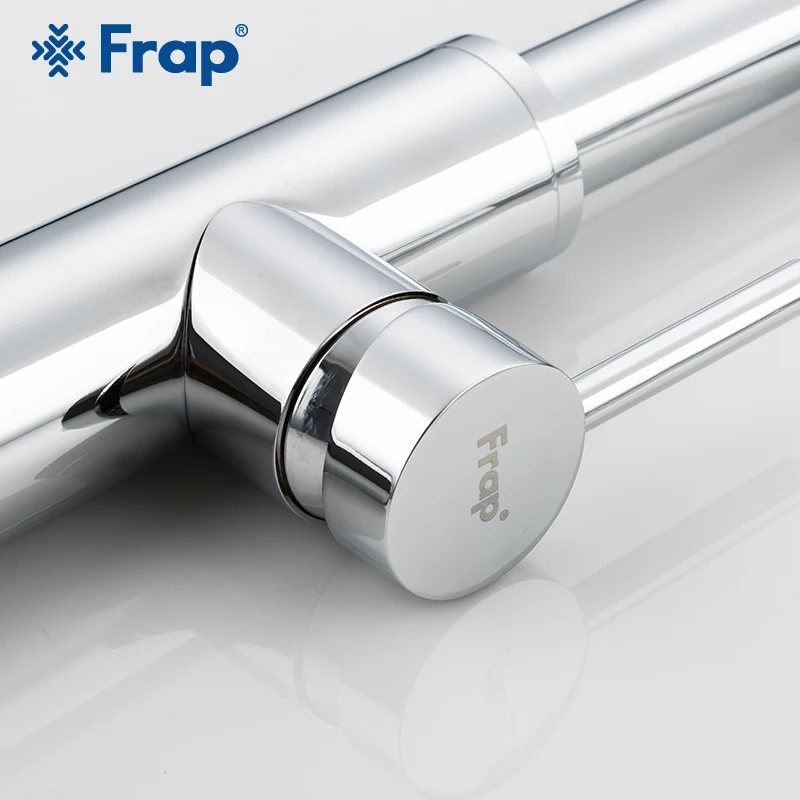  FRAP Kitchen Faucet fashion flexible kitchen sink faucet water mixer 3 color faucet taps 2 way spou - 32973334798