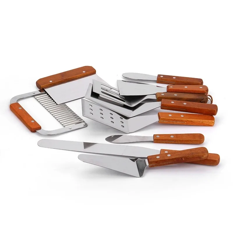  Dough cutter / Spatula / Potato knife / Steak Shovel / Salad scraper chopper Pizza / BBQ / Baking T