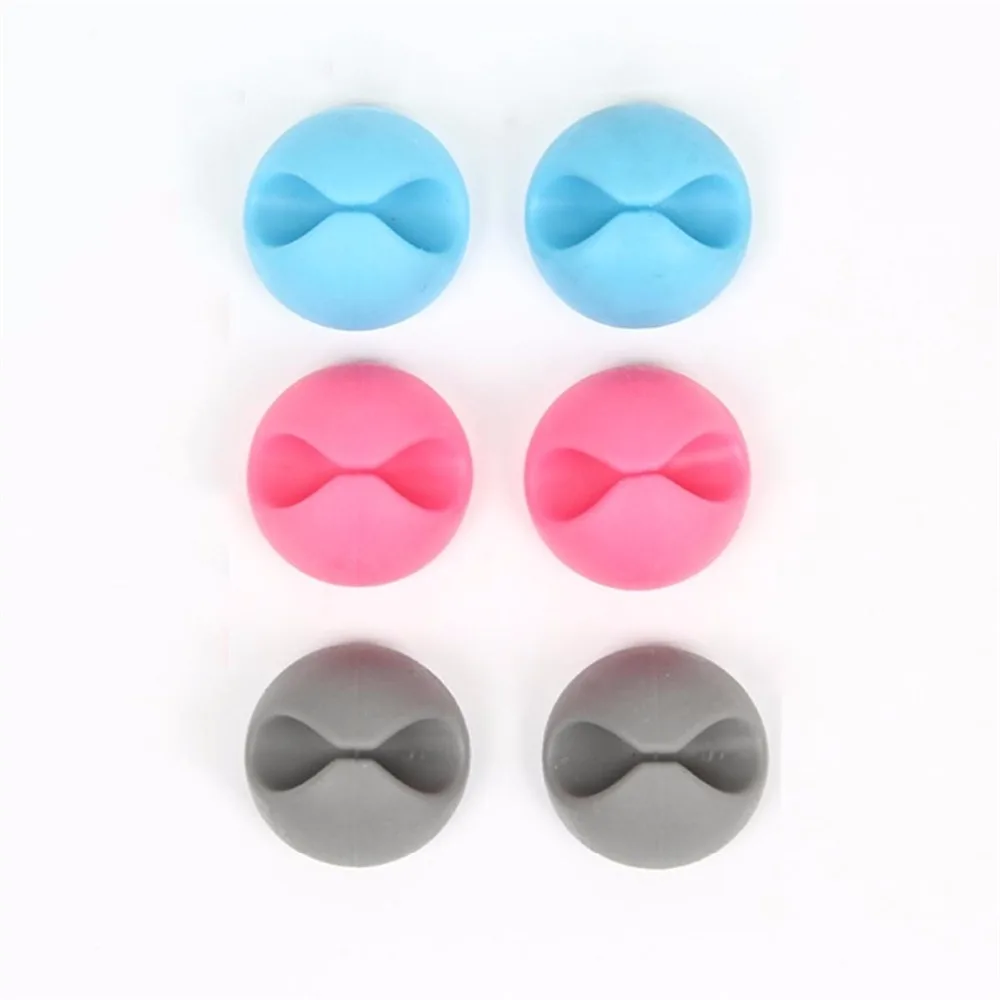 

Self-stick tie mount /cable wires tie mount on table/desk/wall First photo is the pack color ,1pack/lot