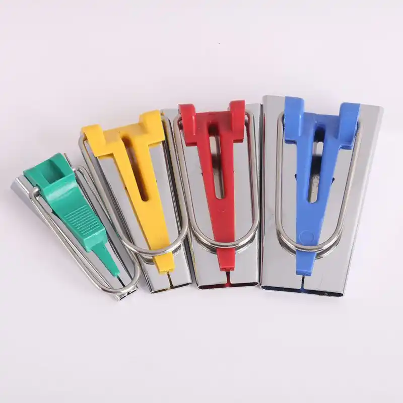 4pcs Fabric Bias Tape Maker 6MM 12MM 18MM 25MM Binding Tools Sewing NEW STYLE 4pcs Fabric Bias Tape Maker 6MM 12MM 18MM 25MM Binding Tools Sewing NEW STYLE