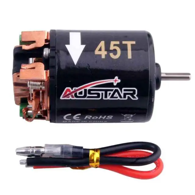 

RC RS 540 Brushed Motor 45T Turn 10000 For 1/10 Rock Crawler SCX10 D90 RC4WD