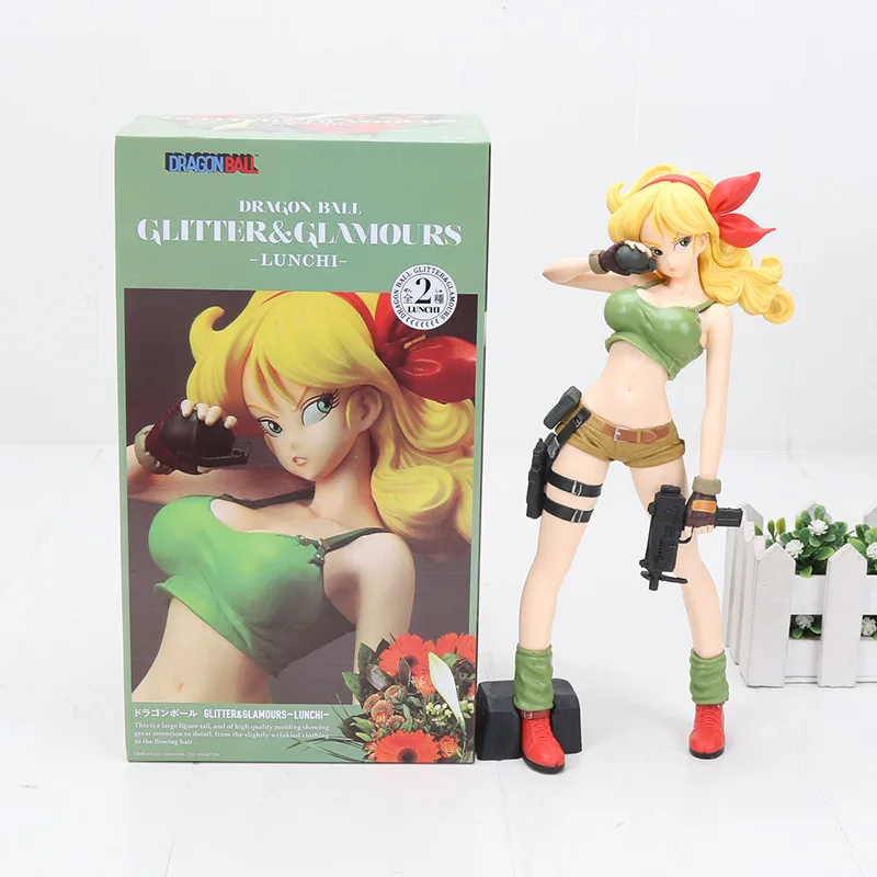Dragonball Z Anime Dragon Ball Z Super Glitter Glamours G G Lunch Lunchi Pvc Figure Toy Gift Collectables Sloopy In
