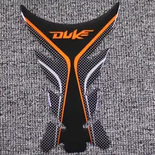 3D Orange Duke Sticker Motorcycle Fuel Tank Pad Protector Stickers Decals For KTM Duke 125 200 390 690 990 1290