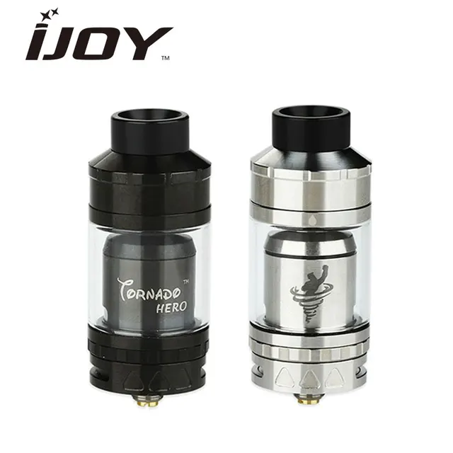 Оригинал ijoy tornado hero rta и югу ом бак 5.2 мл кеннеди-стиль воздуха w/trc-катушки огромный паром ввиду распылитель 0.3ohm