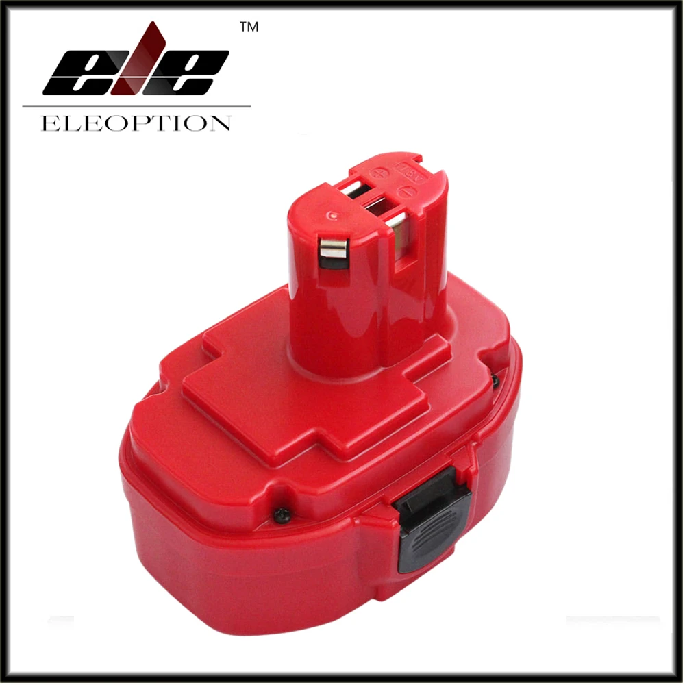 

Eleoption 18V 3000mAh 3.0Ah Ni-MH Rechargeable Power Tools Battery For Makita PA18 1822 1823 192827-3