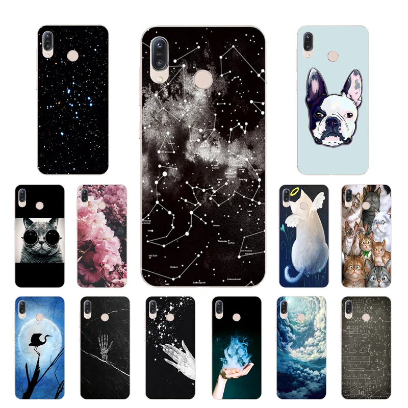

for Asus Zenfone Max M1 ZB555KL TPU Soft Phone Case Hand Printing 5.5 inch for ASUS Zenfone M1 Clear Silicone Shell