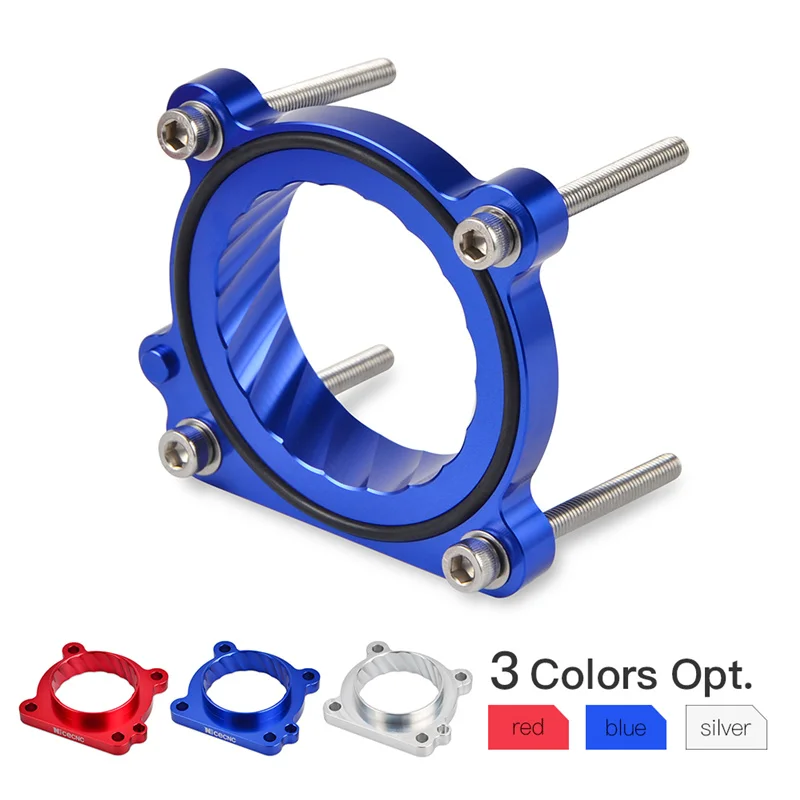 

NICECNC Car Throttle Body Spacer Air Intake Manifold Extender Adaptor Mounting Bolts Set For TOYOTA 86 MODELS ONLY 2012-2017