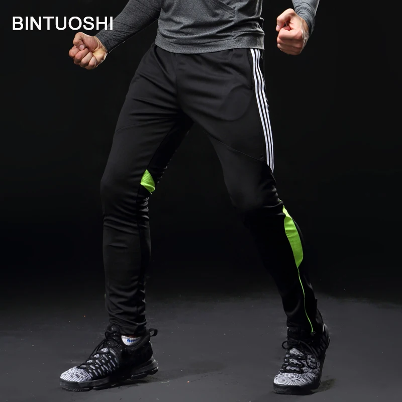 

Soccer Training Pants Men With Pocket Football Trousers Jogging Fitness Workout Running Sport Pants plus size 5XL pant