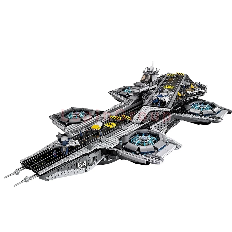 LP 07043 3057 шт. marvel Super Heroes The Shield Helicarrier наборы строительных блоков LPings игрушки Клон