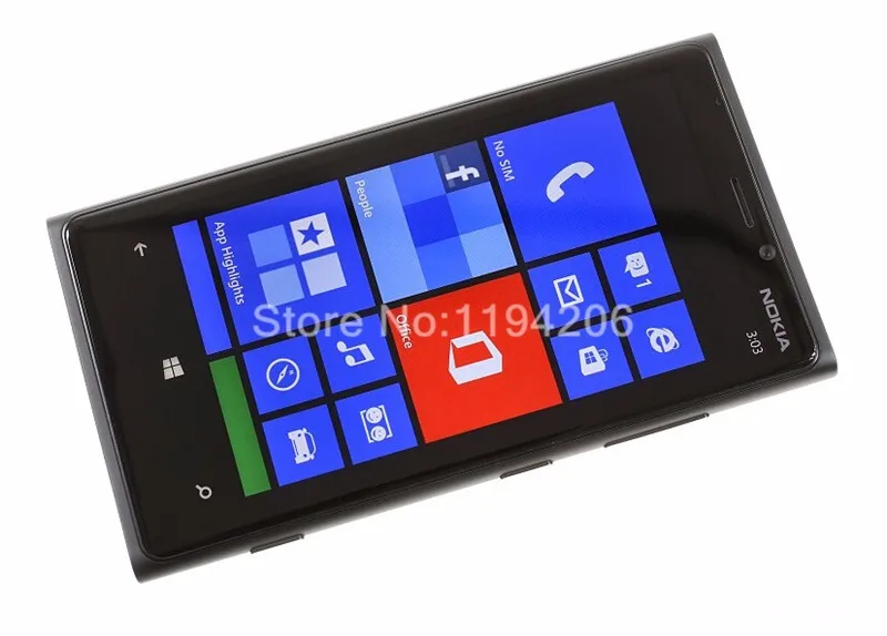 Original Nokia Lumia 920 Cellphone 4.5 Inches 32G ROM 1G RAM Capacitive screen Dual core Unlocked Windows Mobile Phone iphone 12 refurbished