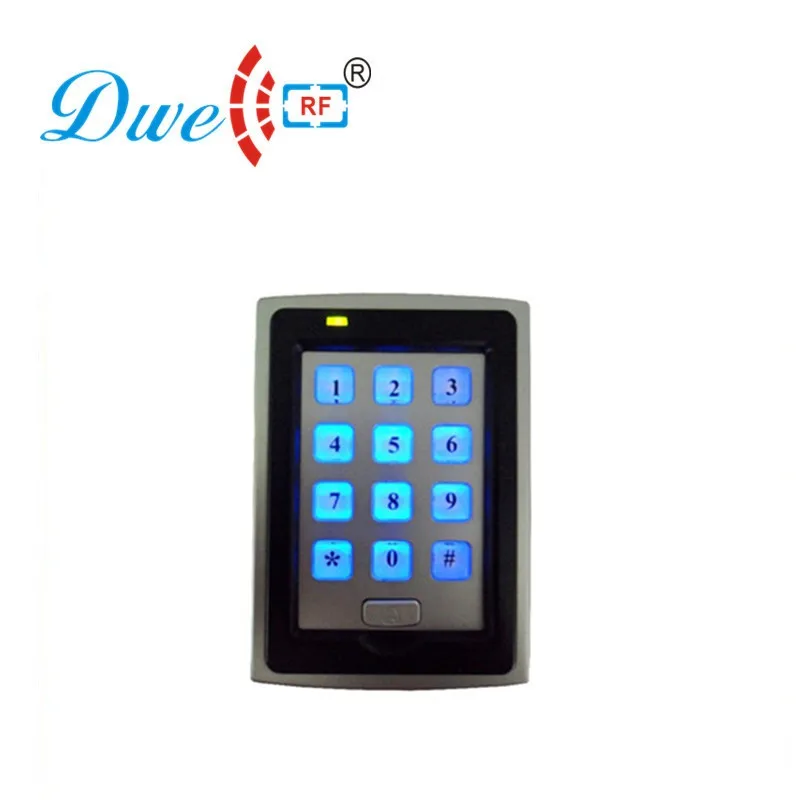 DWE CC RF access control card reader low cost backlight keypad wiegand