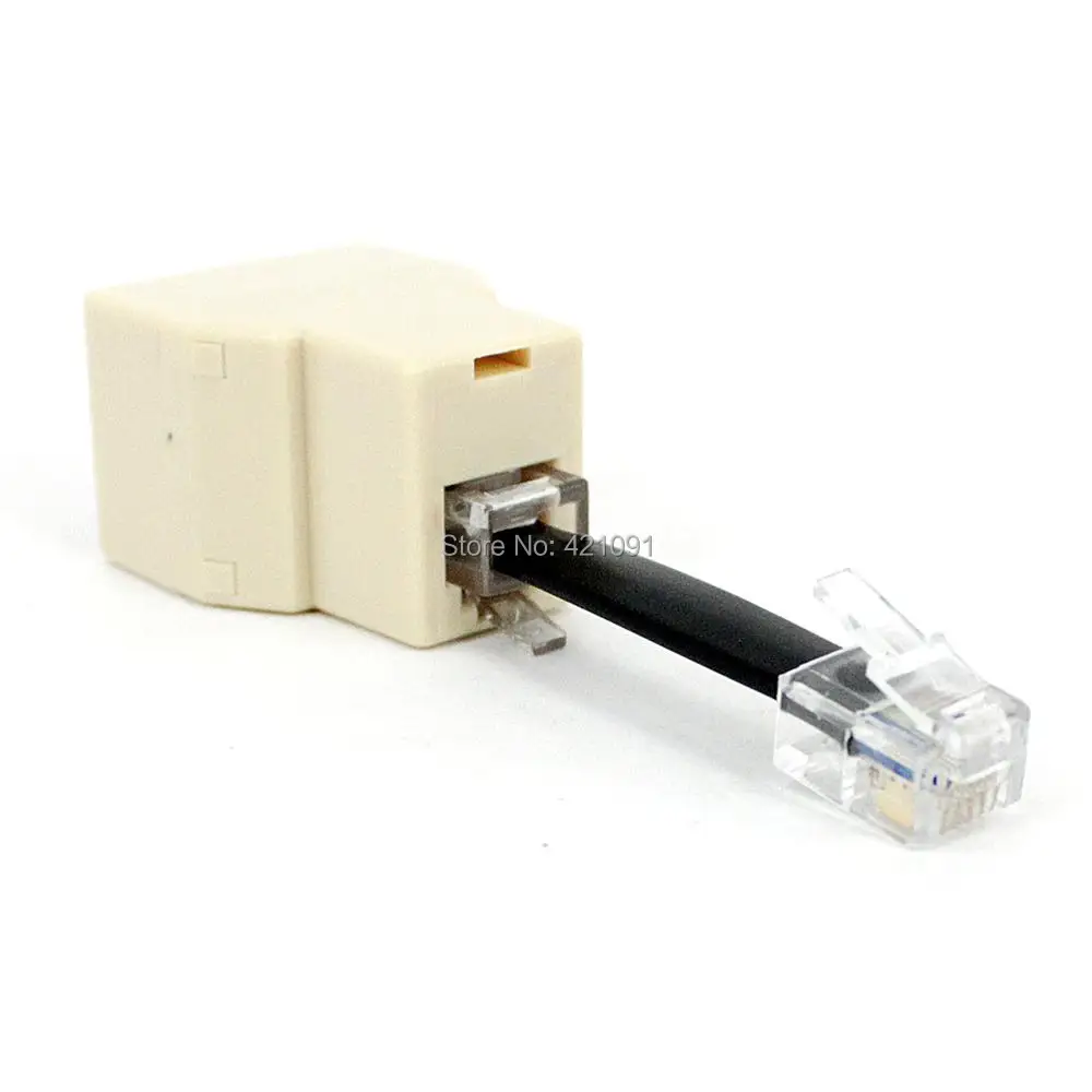 Hand Microphone 1 to 2 Splitter  2_0381