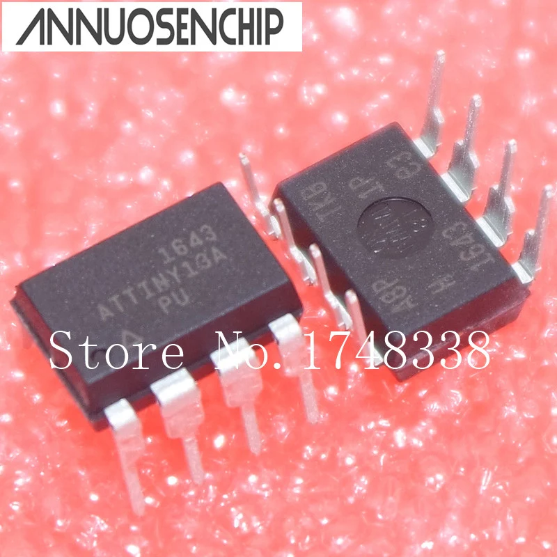 все цены на 10PCS ATTINY13A-PU ATTINY13A DIP8 MCU AVR 1K 20MHZ NEW онлайн