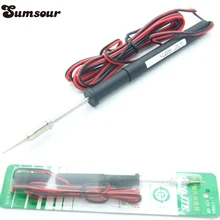 DC/AC 12 В 6 ватт Электрический паяльник для автомобильного прикуривателя с питанием для ремонта припоя C0148